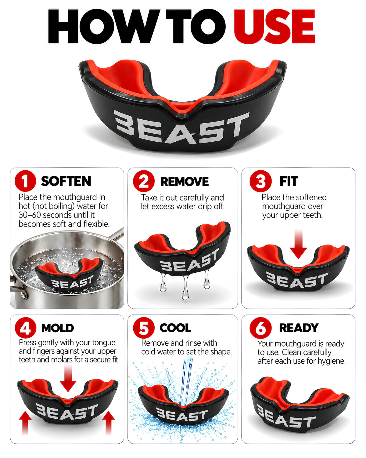 Invincible Elite Mouth Guards