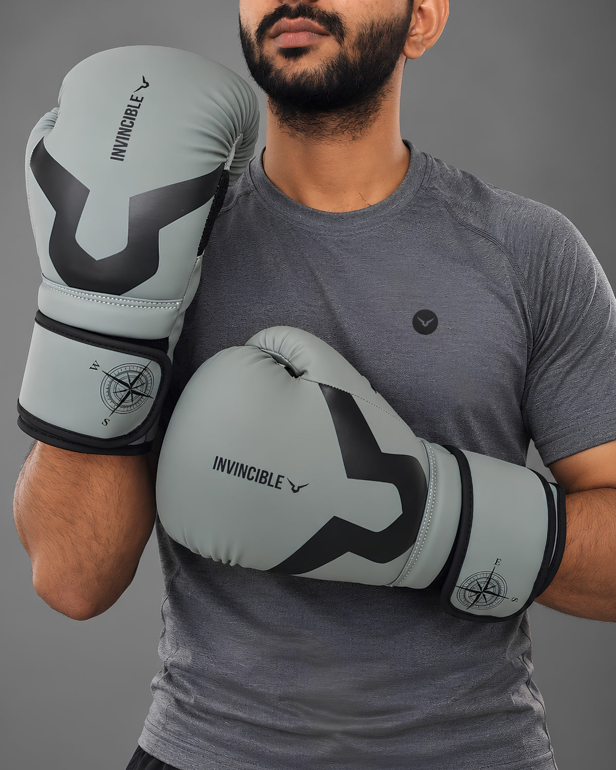 Invincible Āśtra Hook & Loop Training Gloves