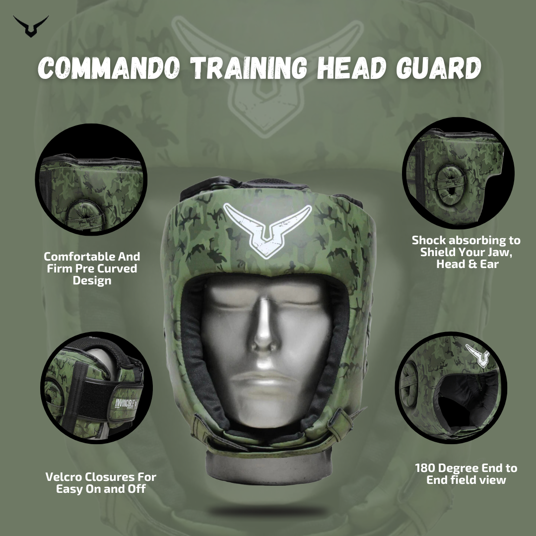 Invincible Commando Training Head Guard