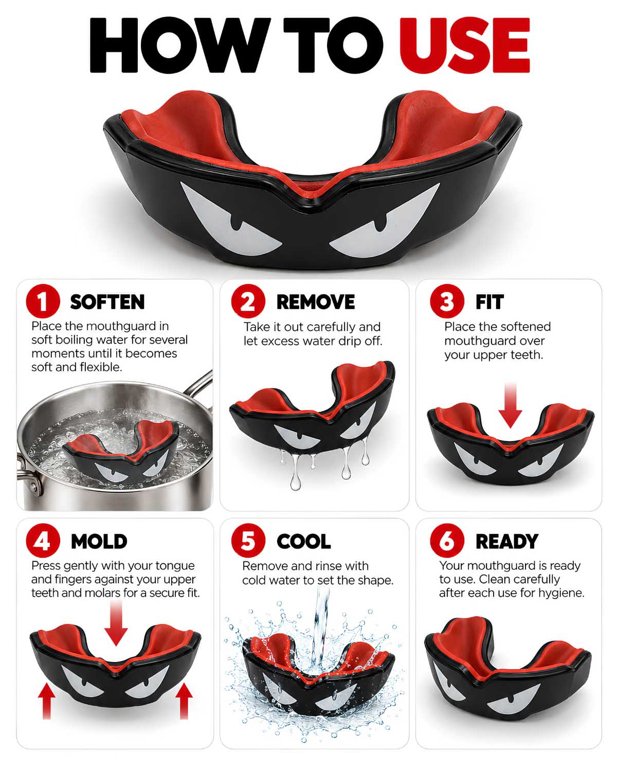 Invincible Elite Mouth Guards