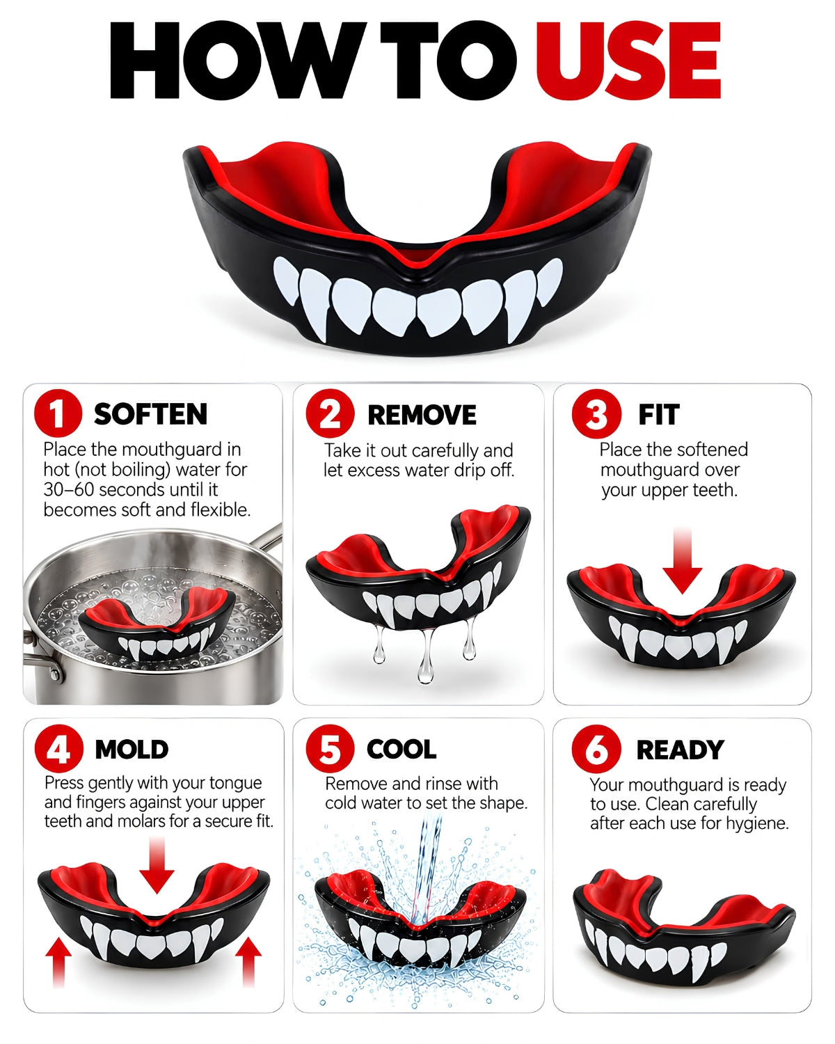 Invincible Elite Mouth Guards
