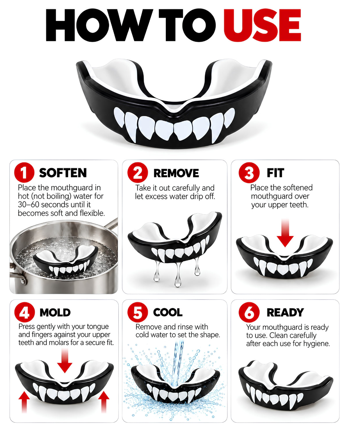 Invincible Elite Mouth Guards