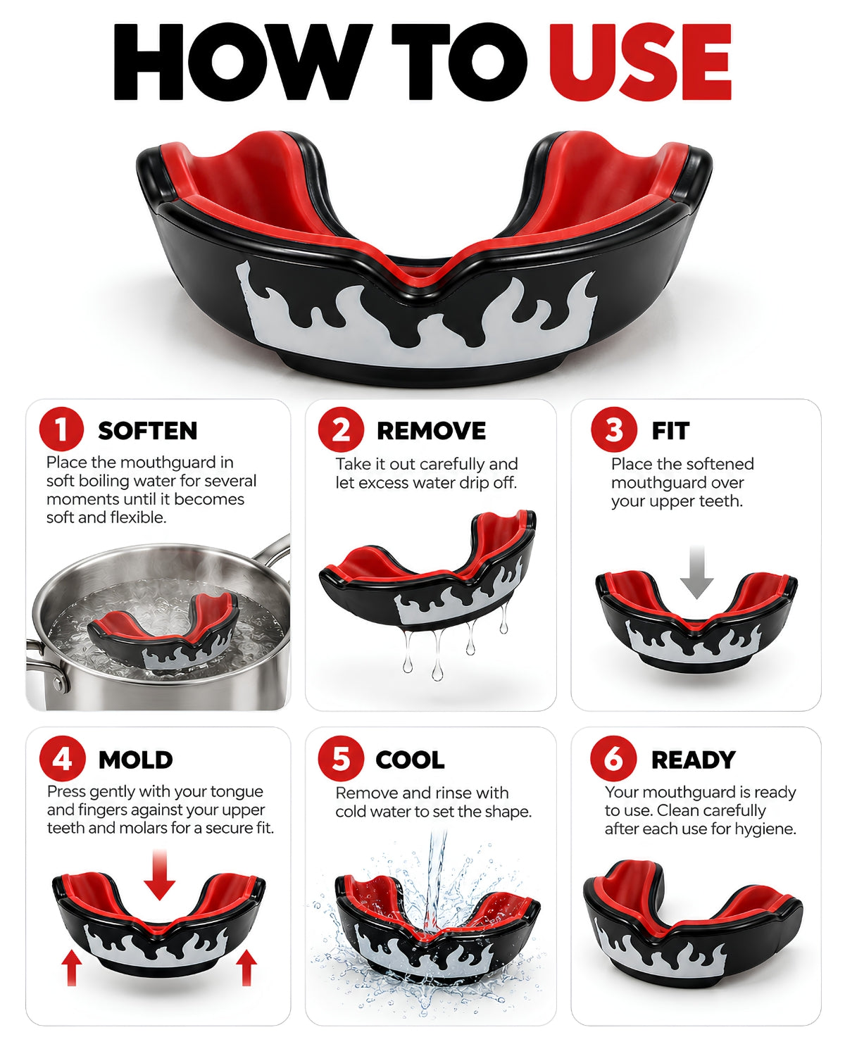 Invincible Elite Mouth Guards