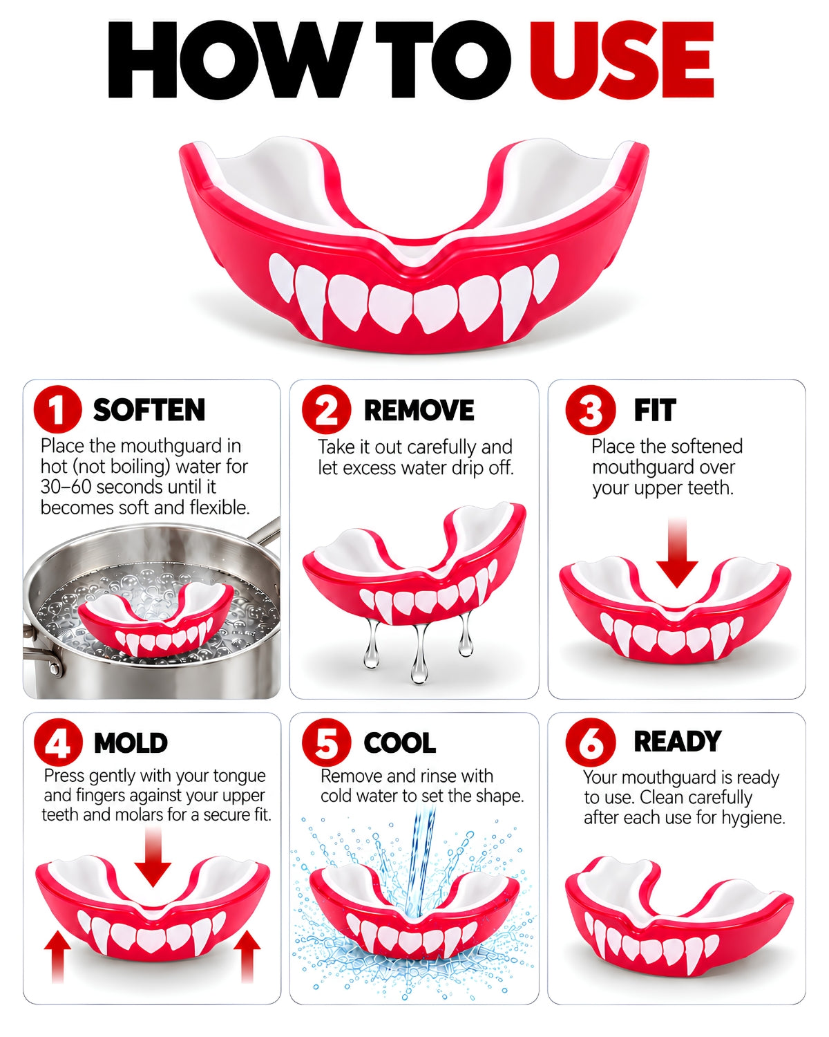 Invincible Elite Mouth Guards