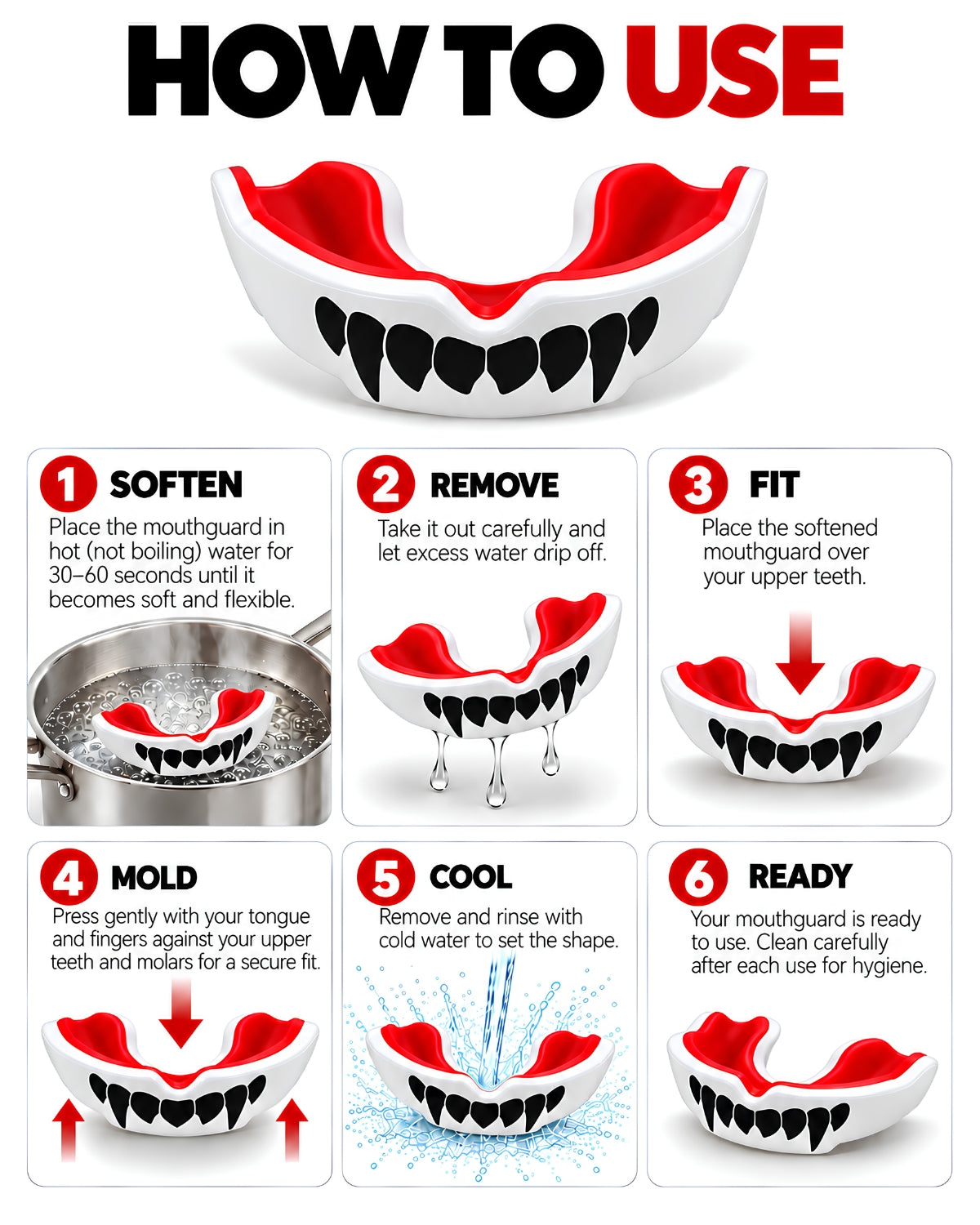 Invincible Elite Mouth Guards
