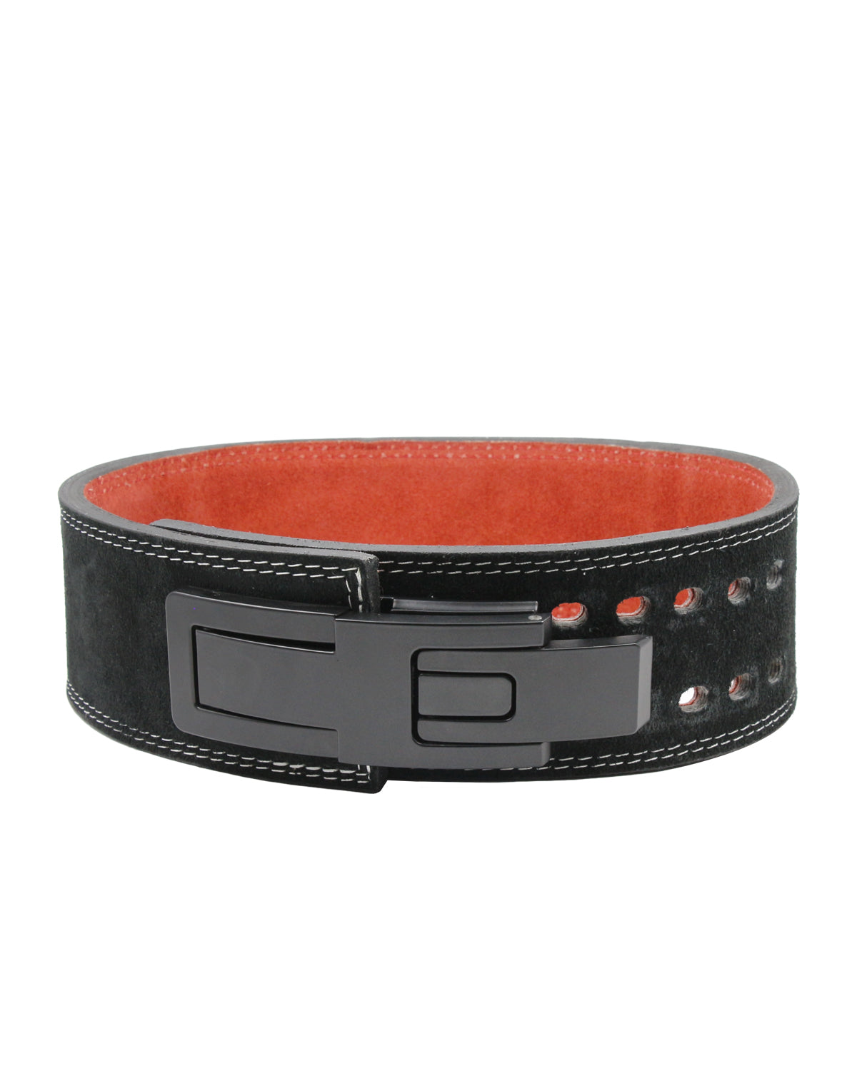 Invincible Power Lifting Leather Belt 4 Inch with Lever Buckle