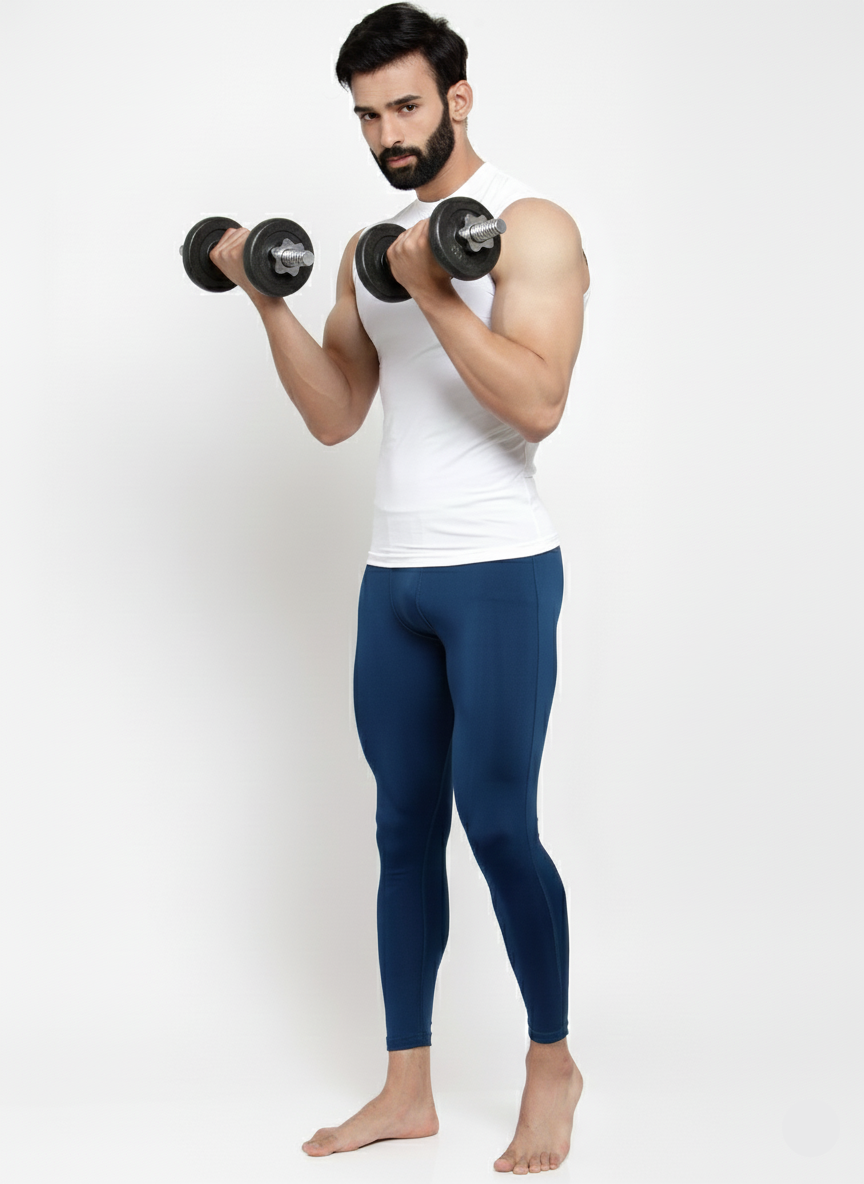 Invincible Men’s Pro Compression Gym Leggings