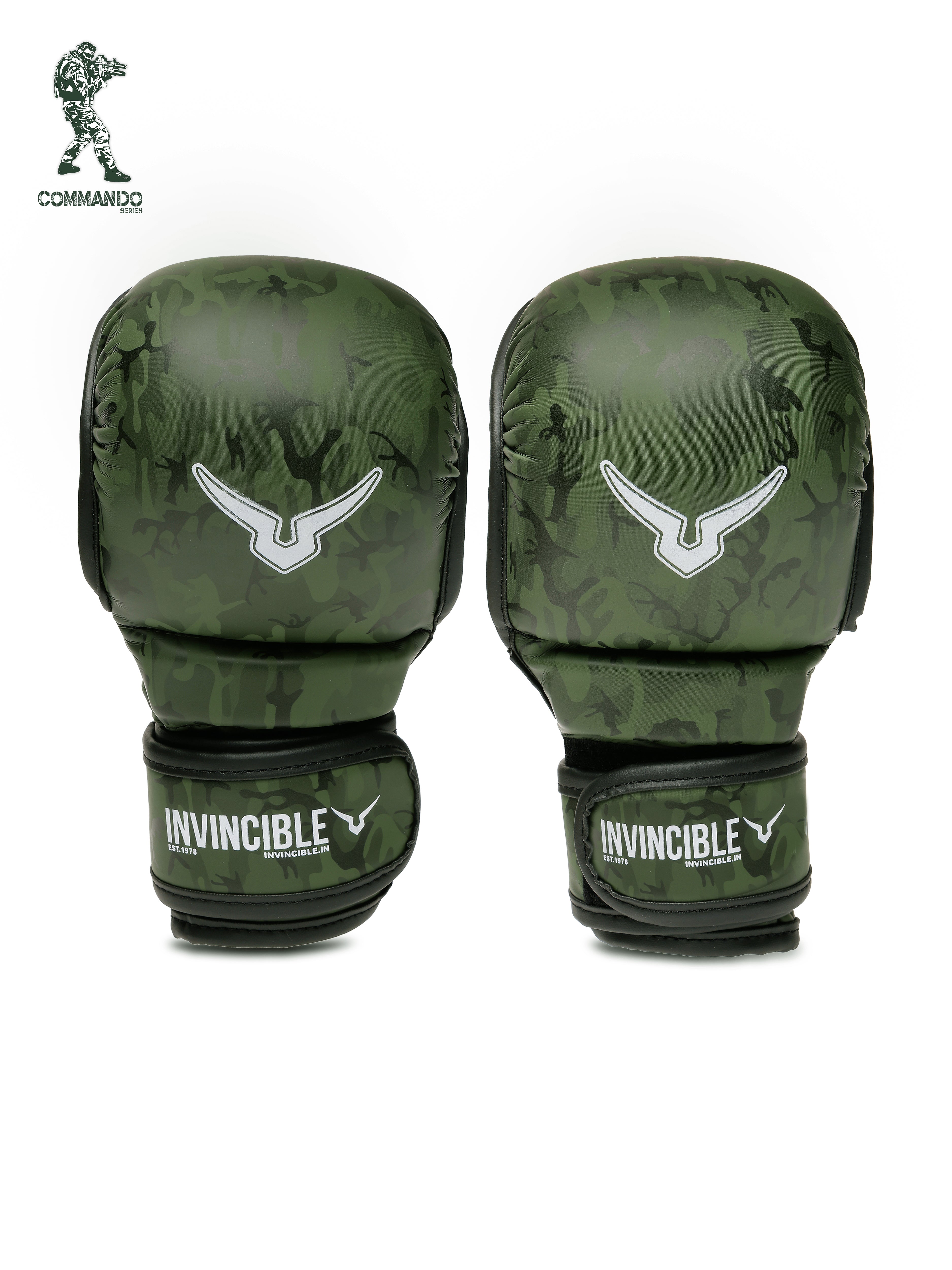Invincible Commando MMA Sparring Gloves