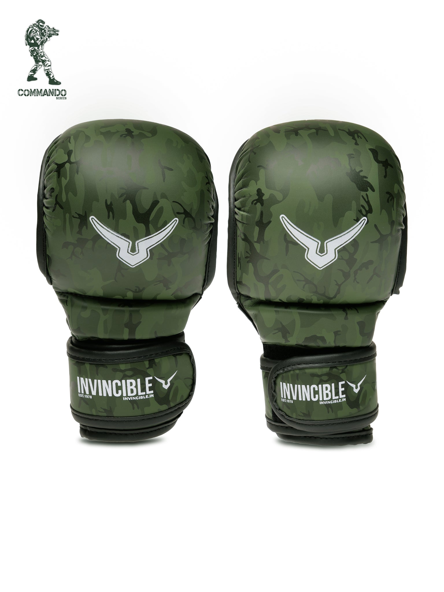Invincible Commando MMA Sparring Gloves - Main Image