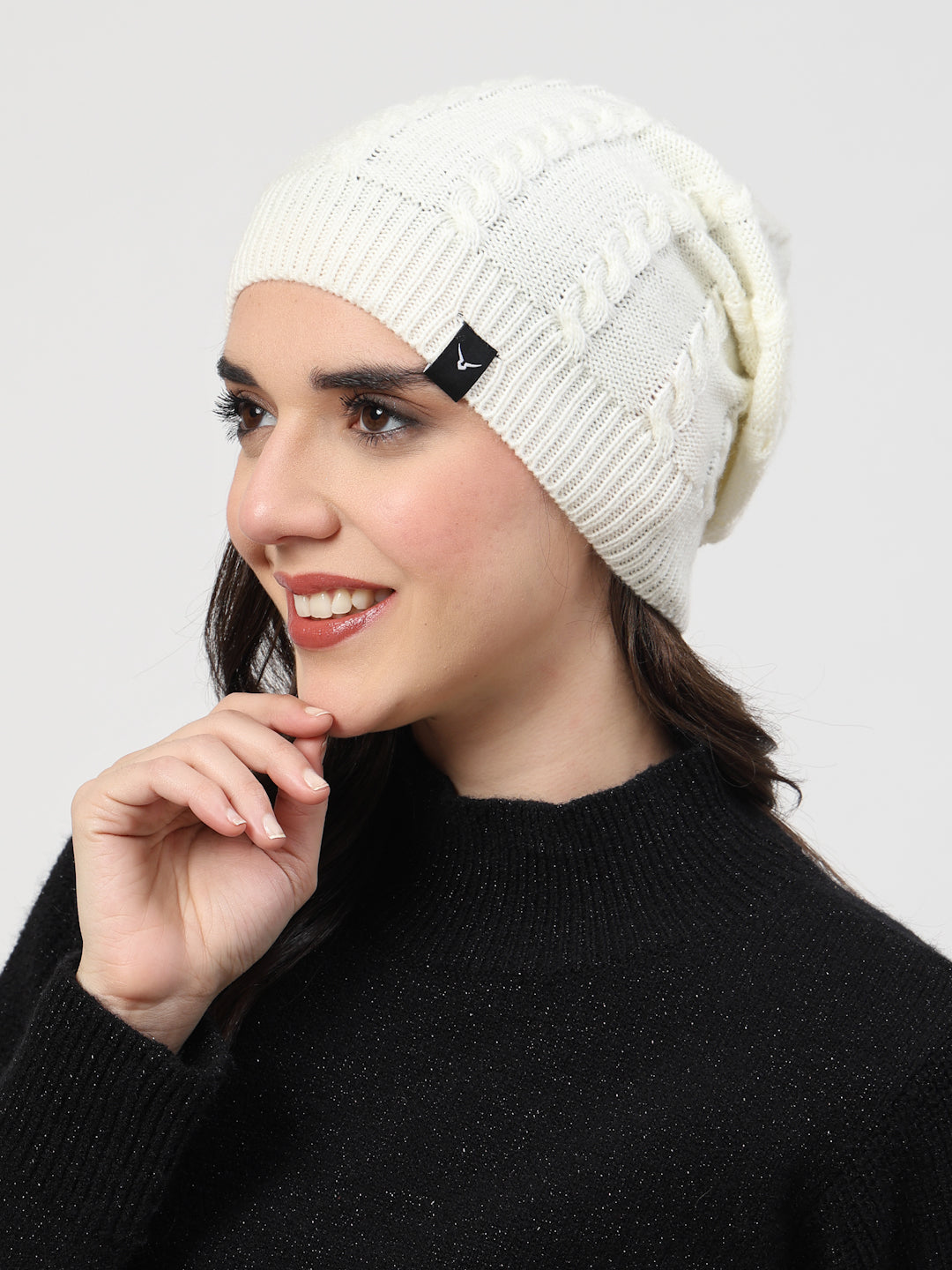 Invincible Unisex Winter Woolen Beanie Cap for Men & Women