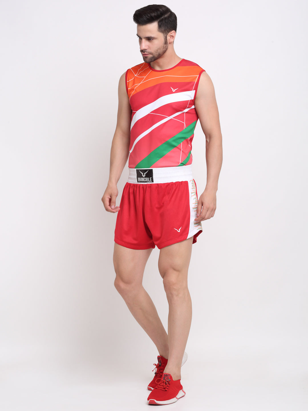 Invincible Men's Sublimation Wushu Set