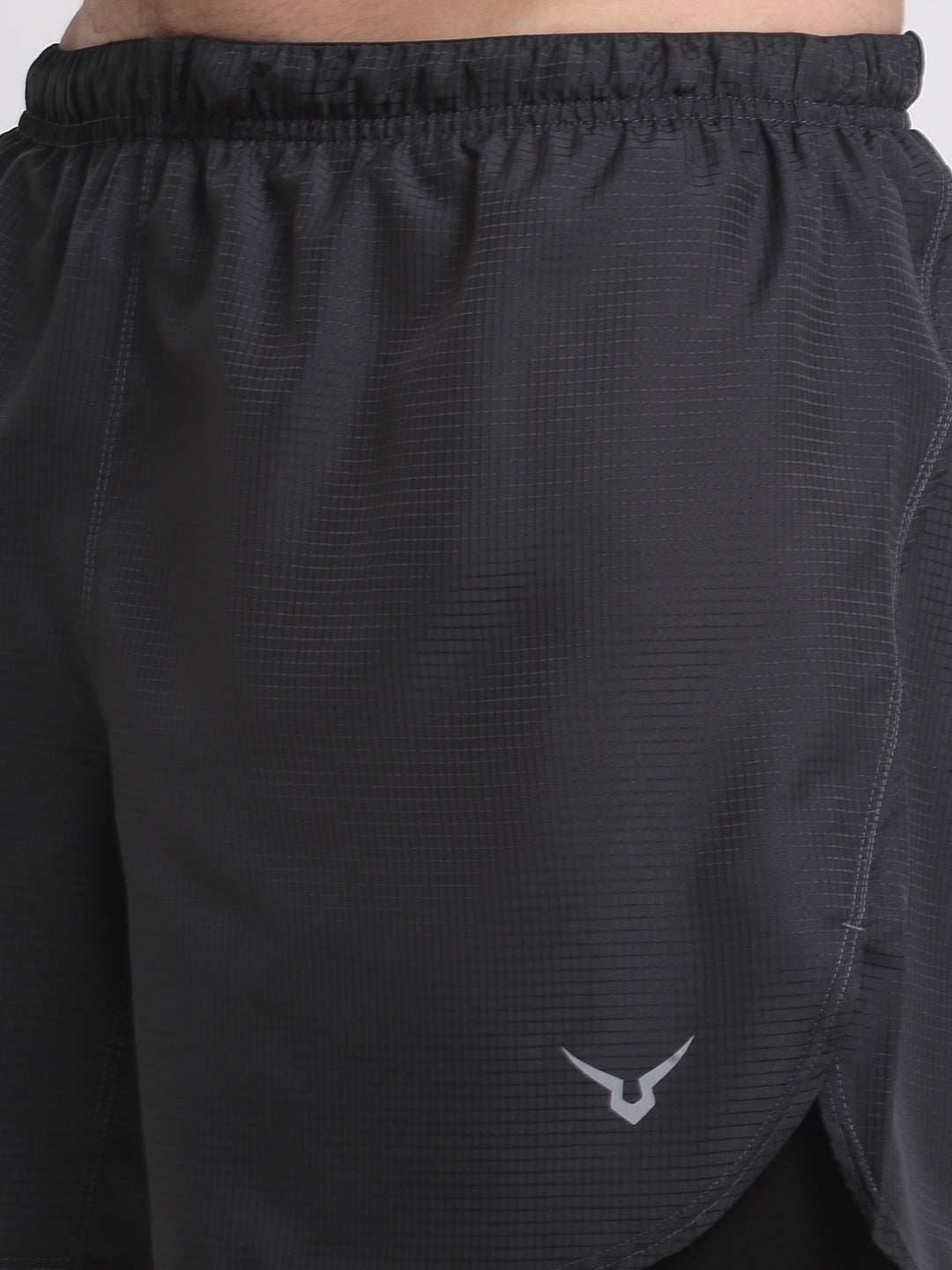 Invincible Men's Double Layered Long Distance Running Shorts