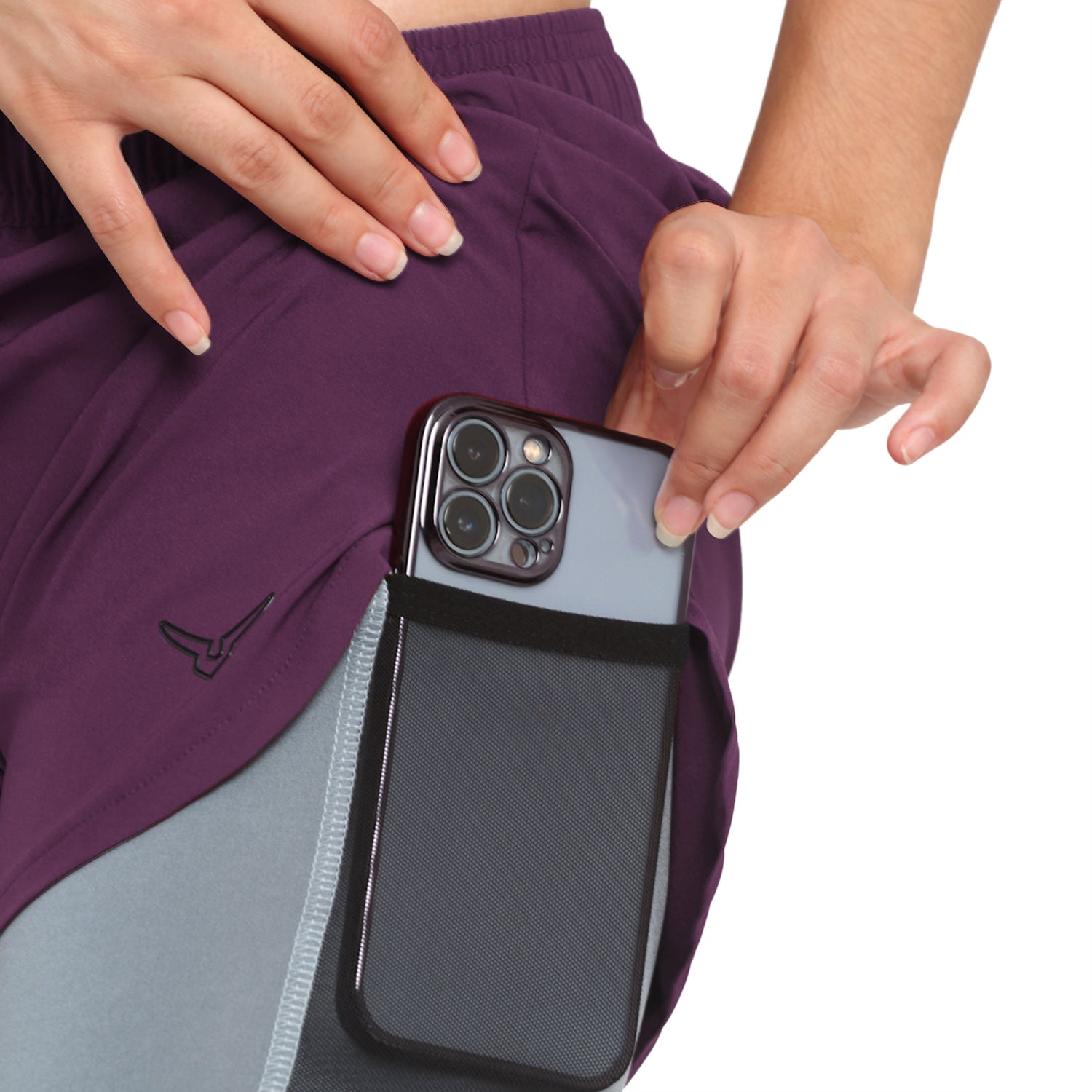 Invincible Women's Double Layered Shorts