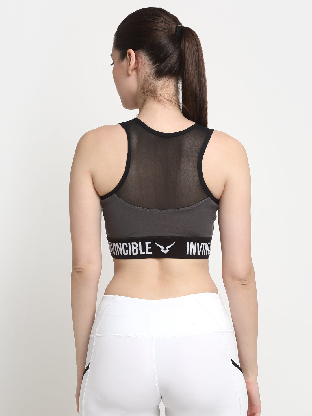 ESPRIT Unpadded sports bra with mesh inserts, E-DRY - Sports Wear - Women