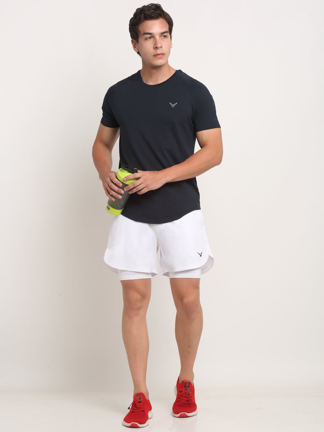 Invincible Men's Double Layered Shorts