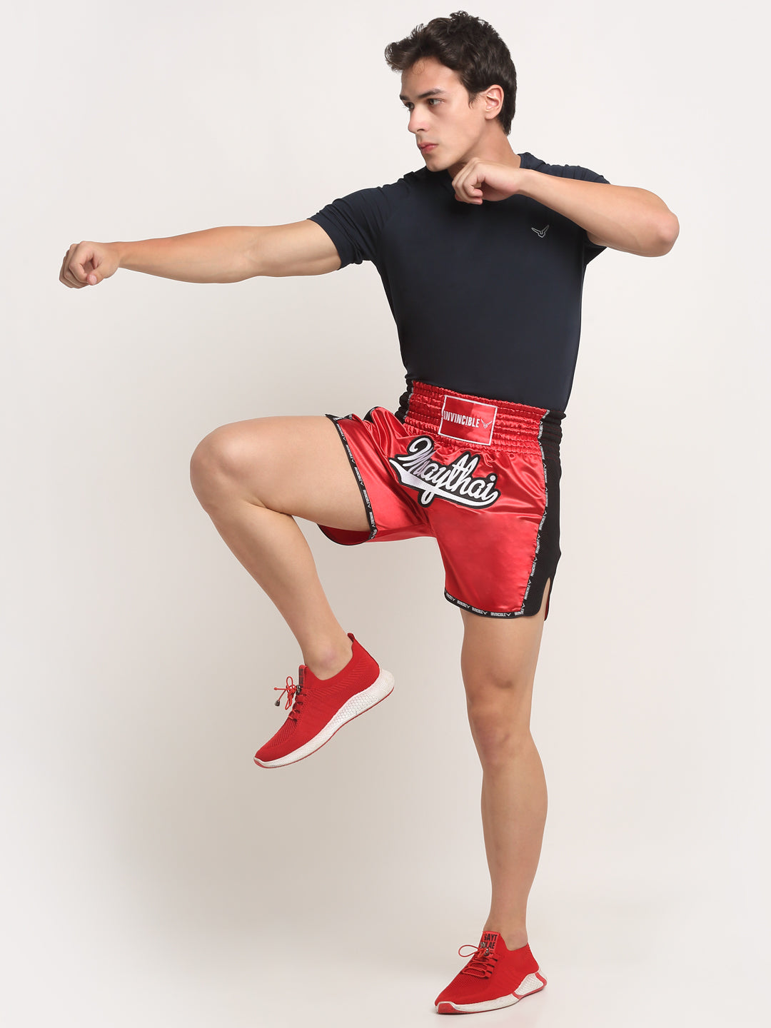 Invincible Unisex Muay Thai Boxing Shorts
