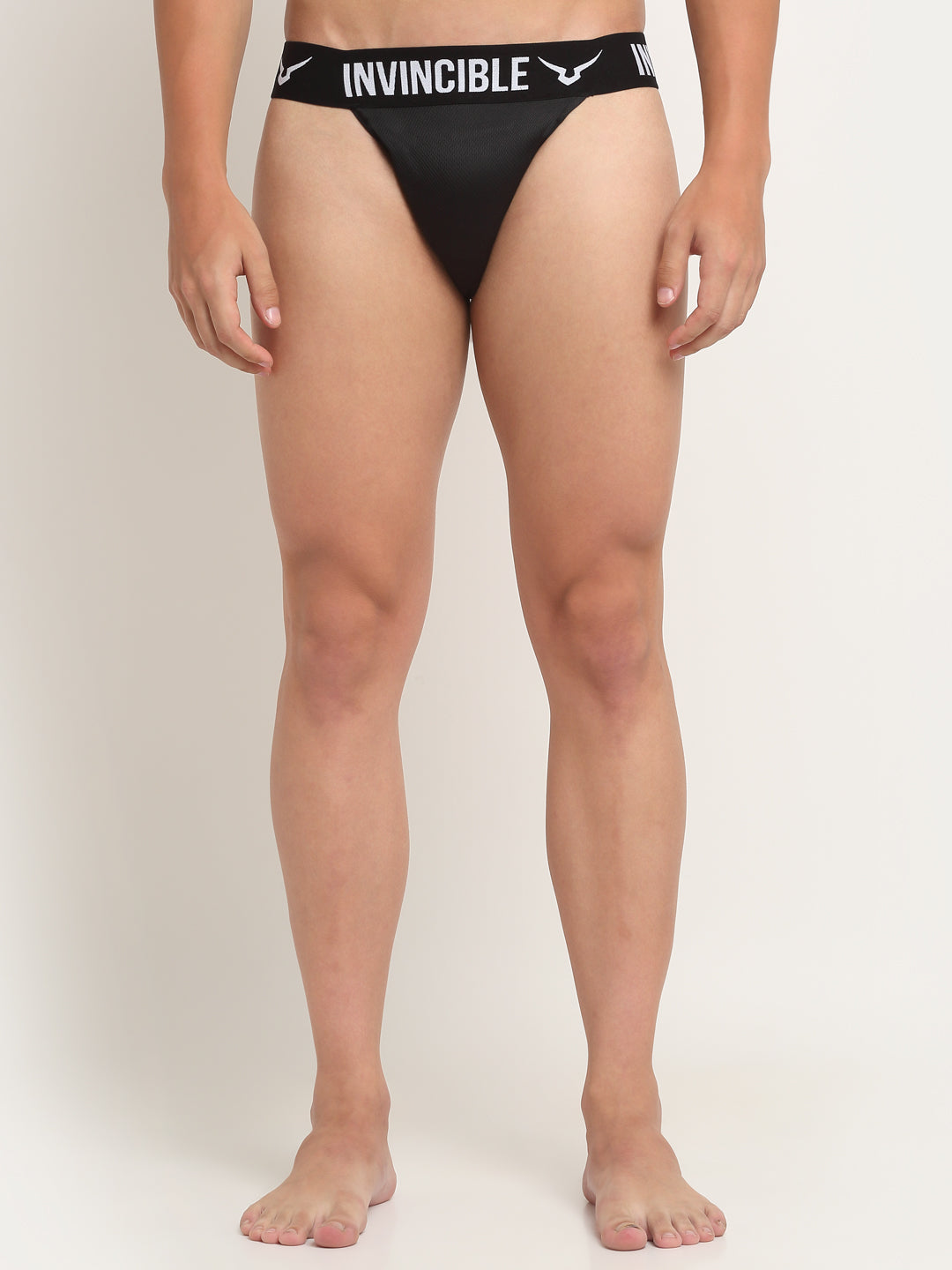 Invincible Men's Premium Covered Back Supporter/Jockstrap