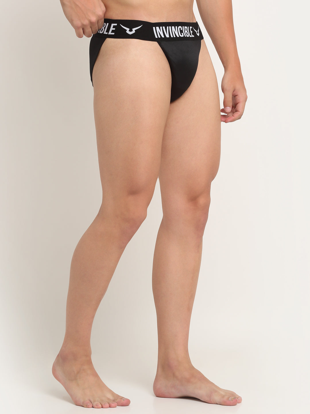 Invincible Men's Premium Covered Back Supporter/Jockstrap