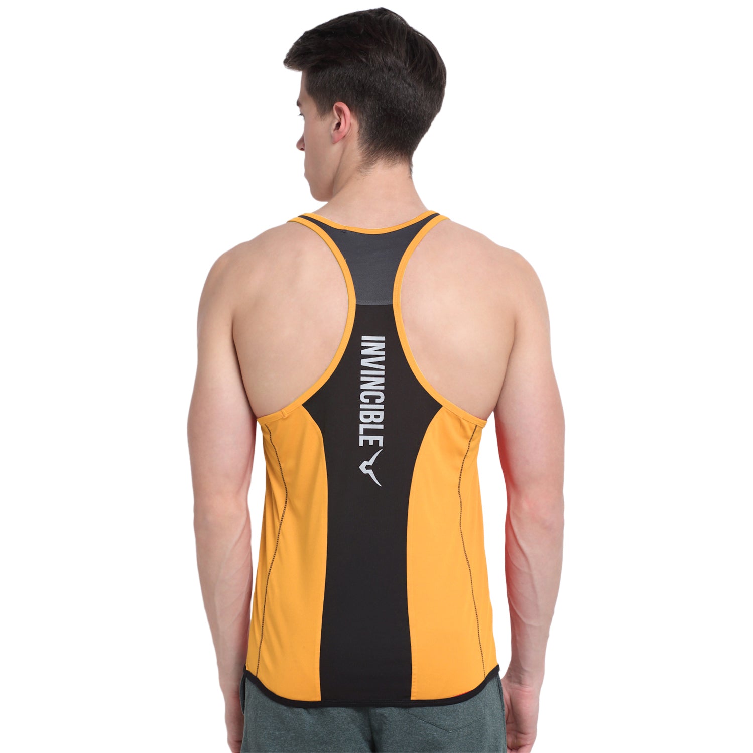 Invincible Men's Fitness Stringer Vest