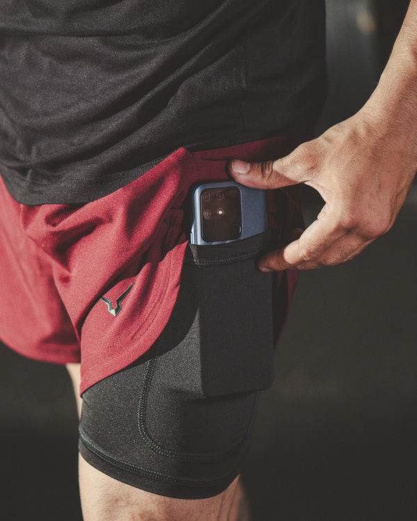 Invincible Men's Double Layered Shorts Hover