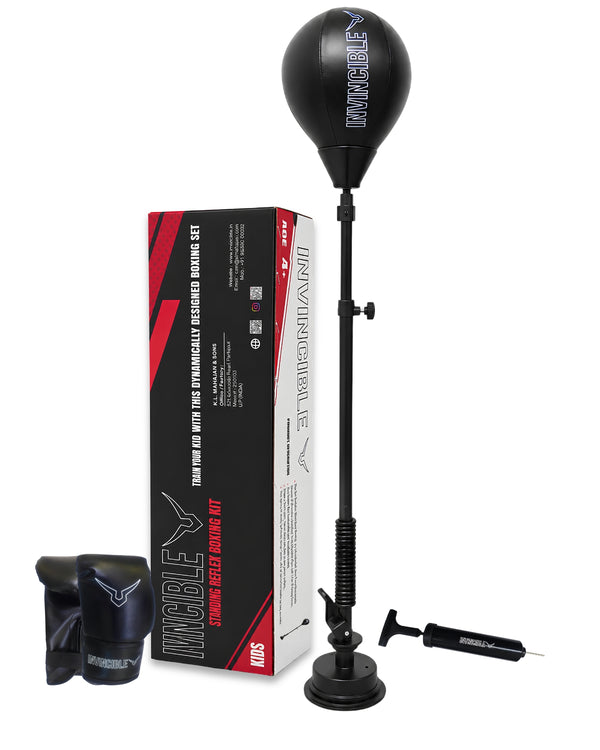INVINCIBLE KIDS STANDING REFLEX BOXING KIT