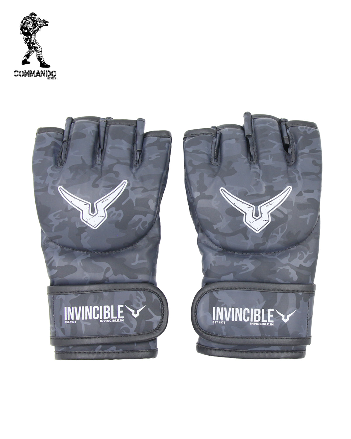 Invincible Commando MMA Combat Gloves