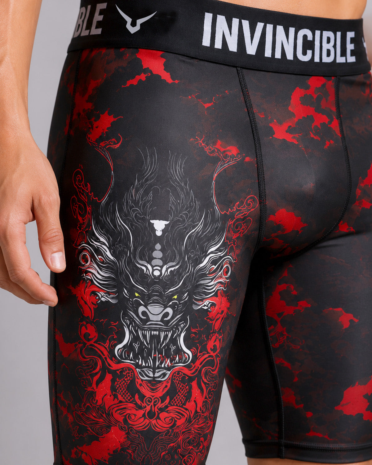 Invincible Men's Dragon Tight Leggings