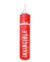 Invincible Pro Gear Boxing Bag - Filled Punching Bag with Heavy Duty Snap Lock Hanging Chain