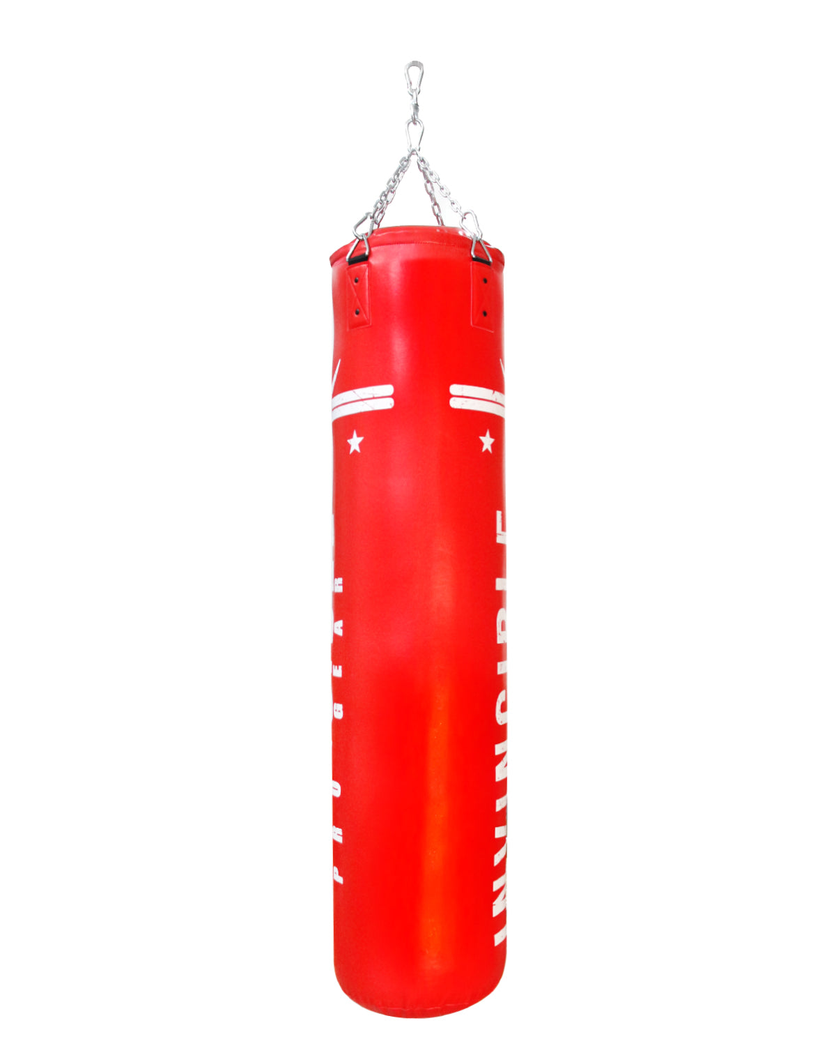 Invincible Pro Gear Boxing Bag - Filled Punching Bag with Heavy Duty Snap Lock Hanging Chain