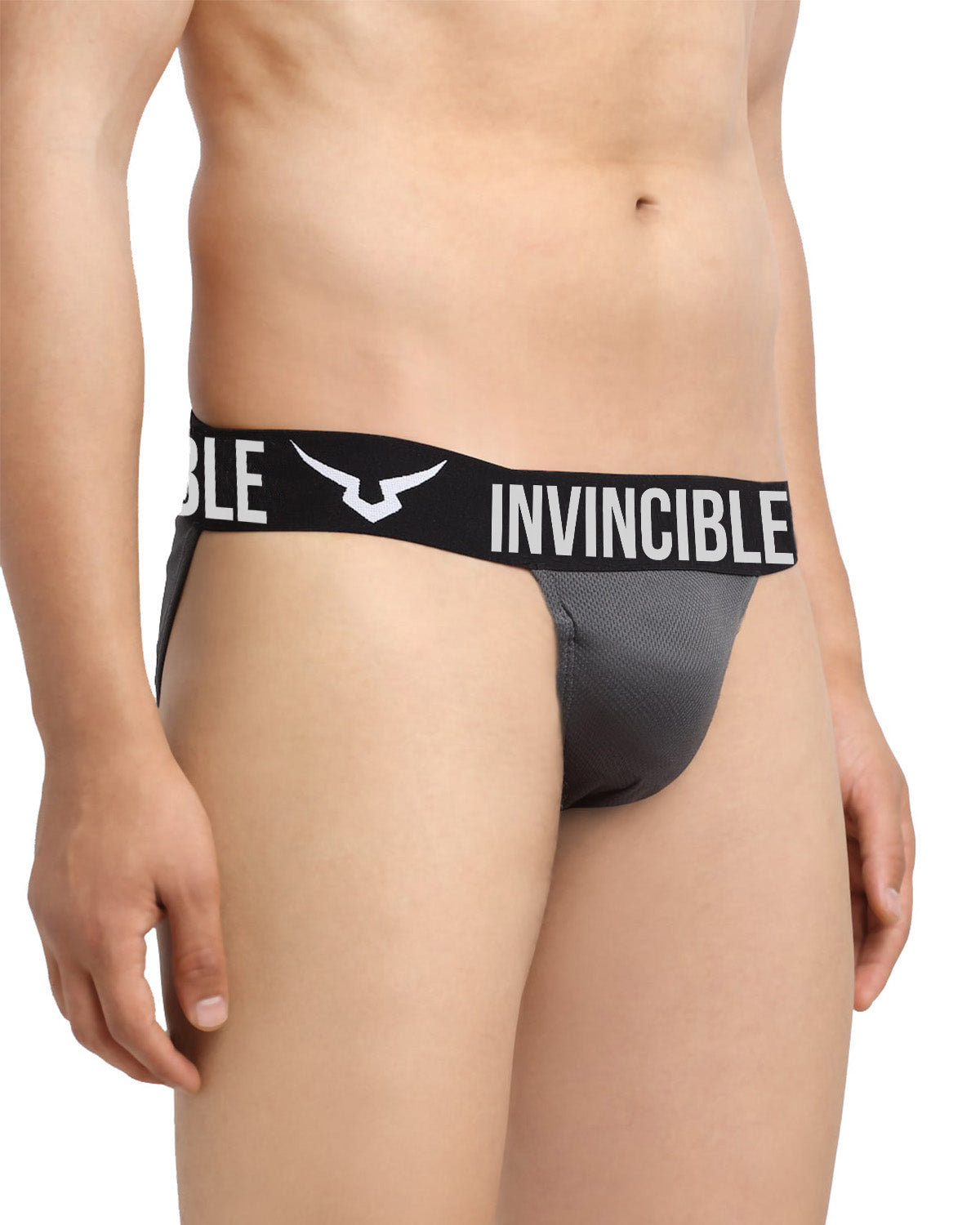 Invincible Men's Premium Covered Back Supporter/Jockstrap