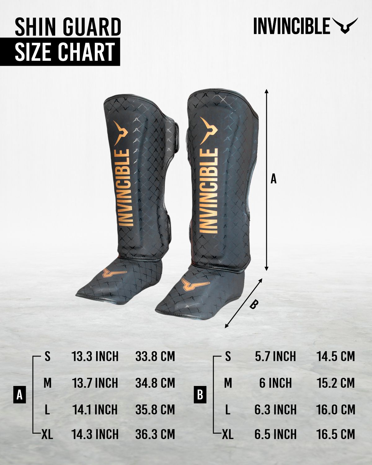 Invincible Combat Shin Guards