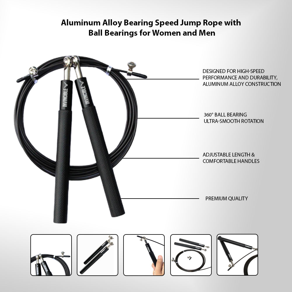 Invincible Aluminum Alloy Bearing Speed Jump Rope