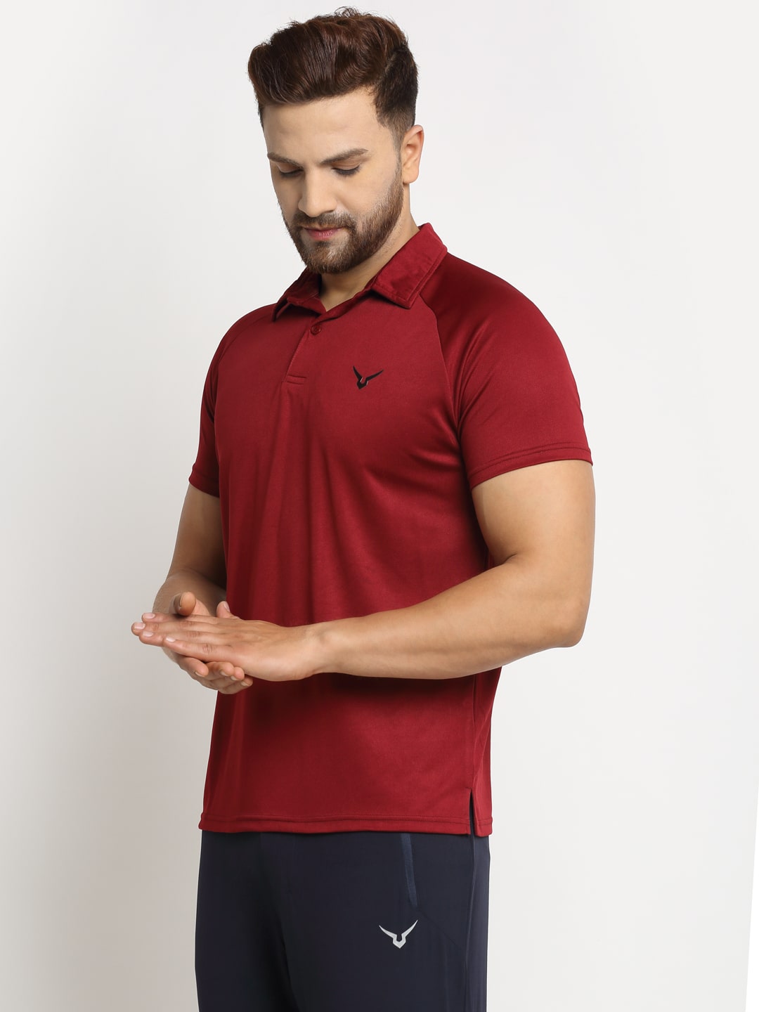 Invincible Men’s Raglan Polo Tee