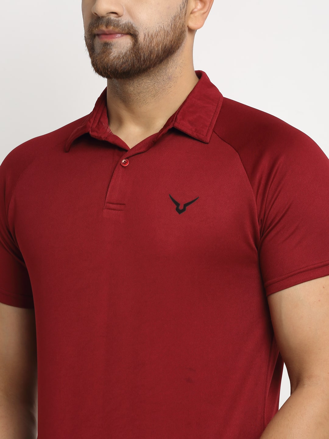 Invincible Men’s Raglan Polo Tee