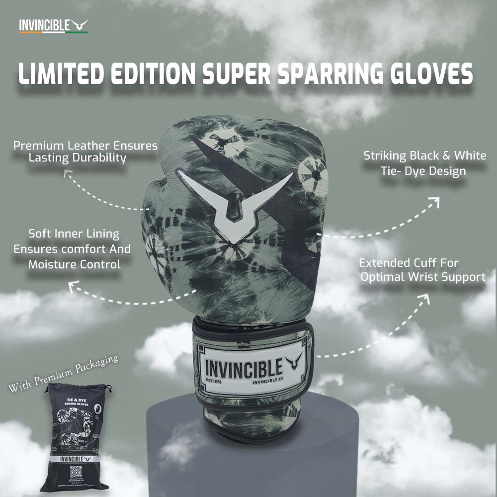 Invincible Limited Edition Super Sparring Boxing Gloves