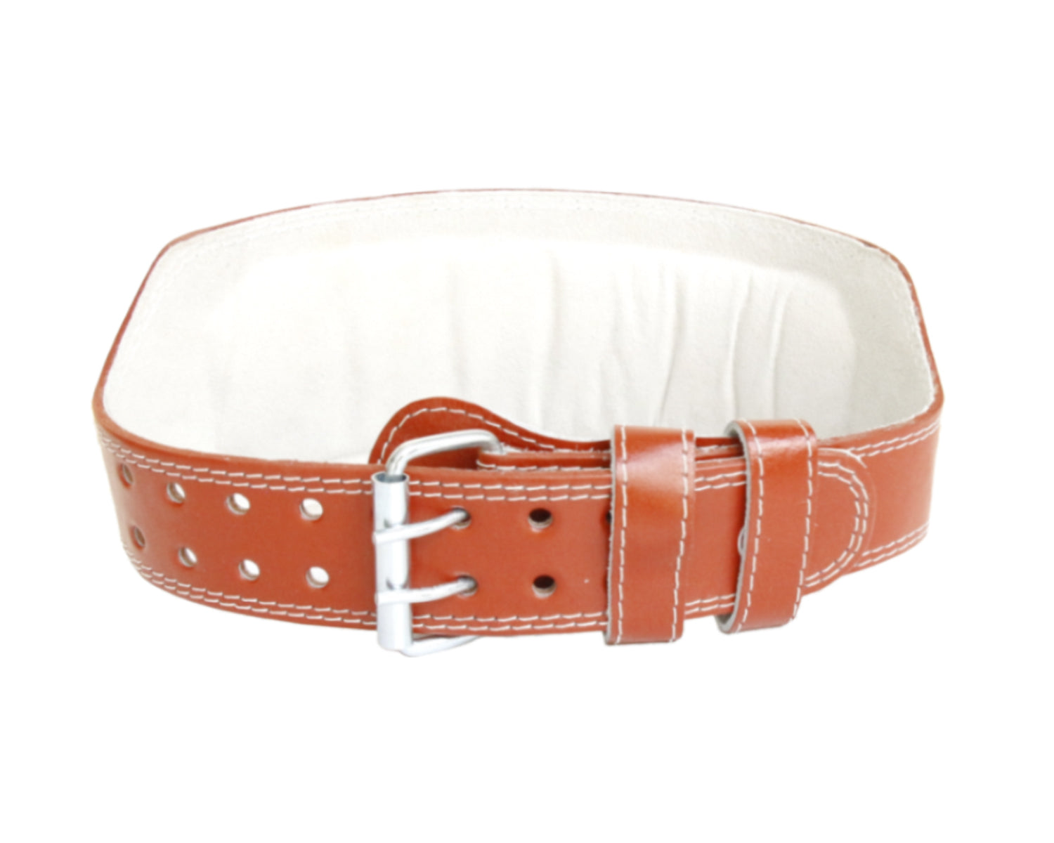 Invincible Weight Lifting Leather Belt 6”