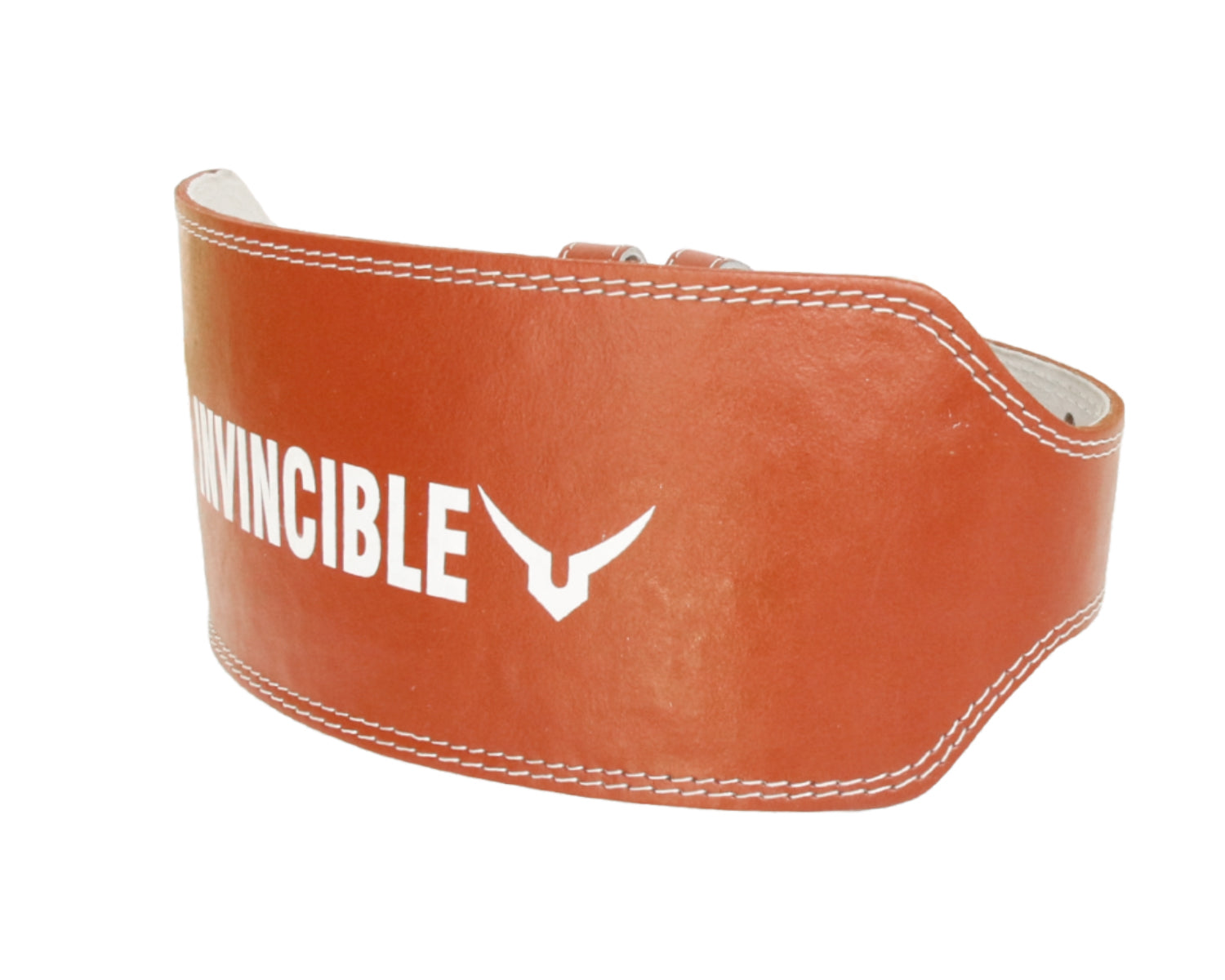Invincible Weight Lifting Leather Belt 6”