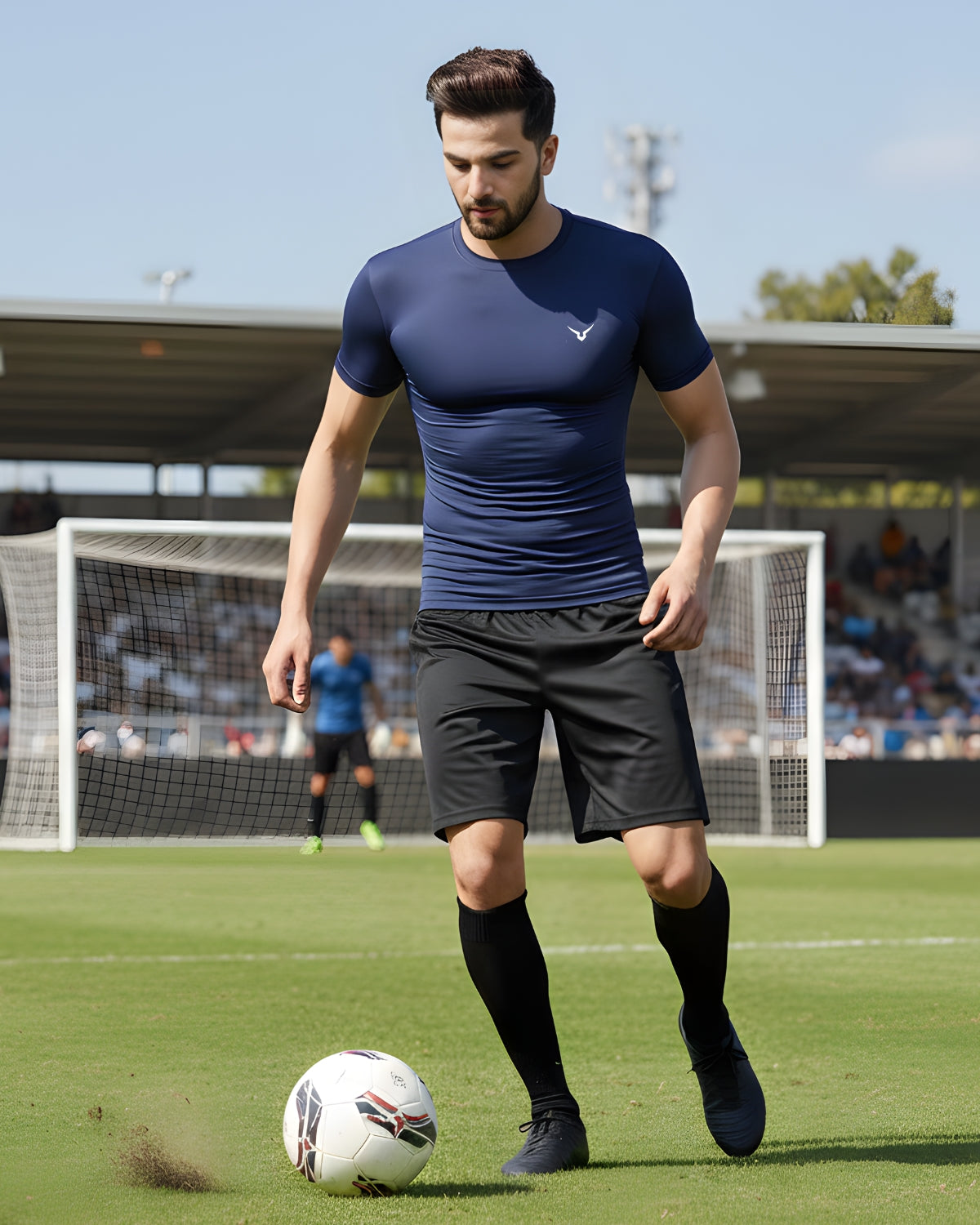 Invincible Men’s Compress Base Layer Short Sleeve T-Shirt