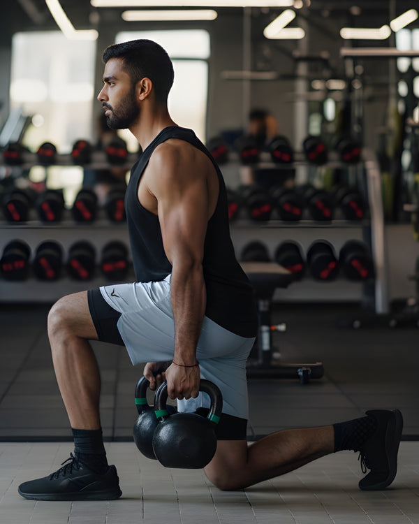 Invincible Men's Double Layered Shorts