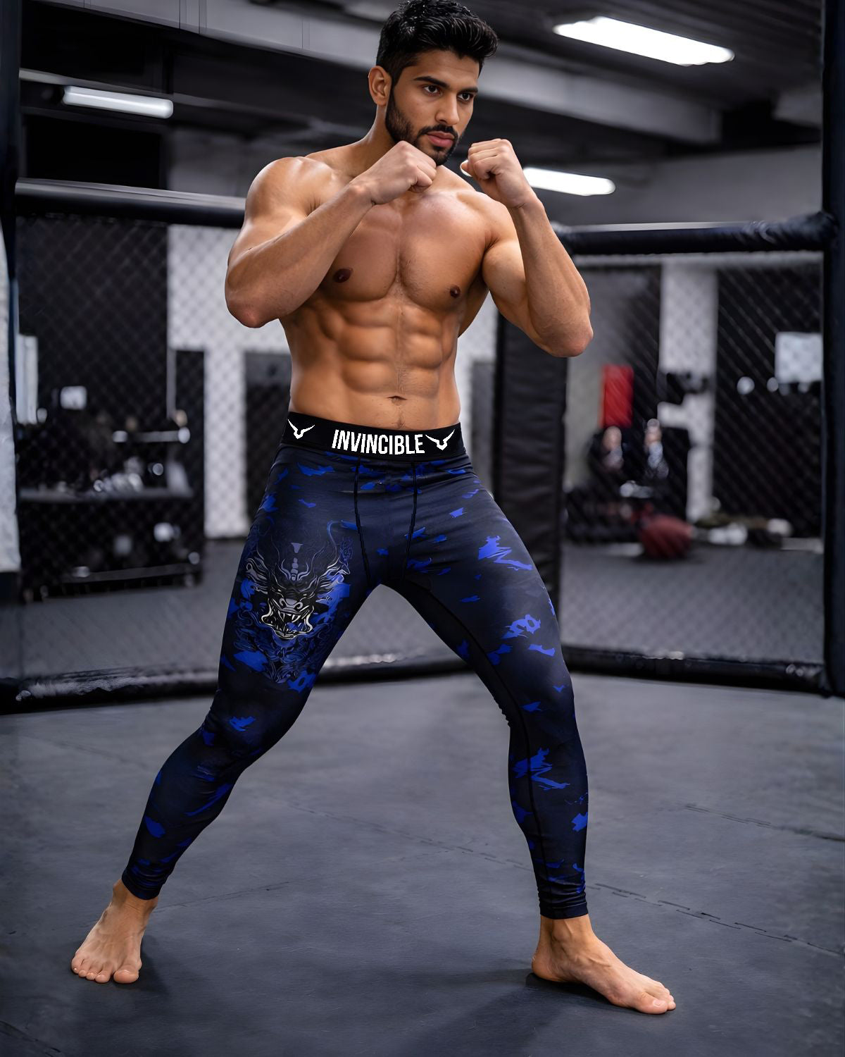 Pantaloni Compressione Uomo Spruce Sports T2, Lycra Italiana, Palestra E Yoga - Foto 4