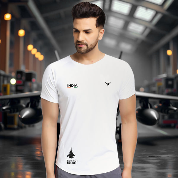 Invincible Men's Training T-Shirt Inspired by Armed Forces