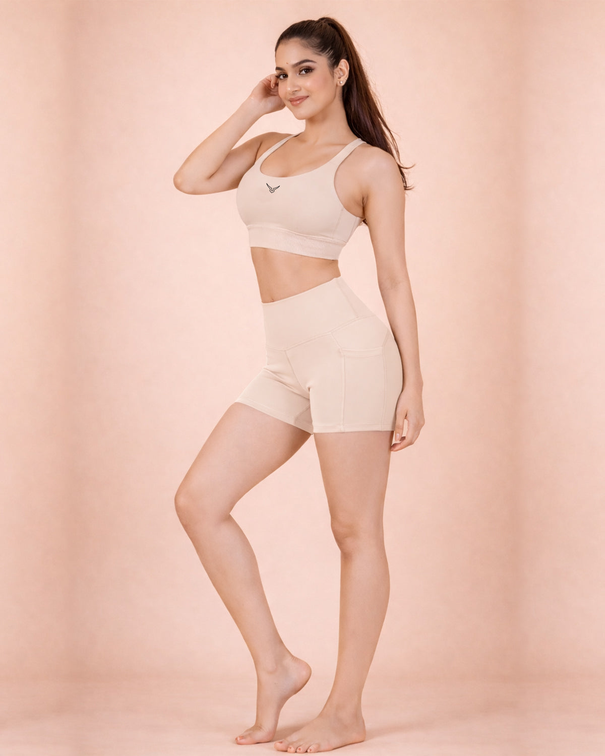 Invincible Women's Yoga Training Strap Sports Bra