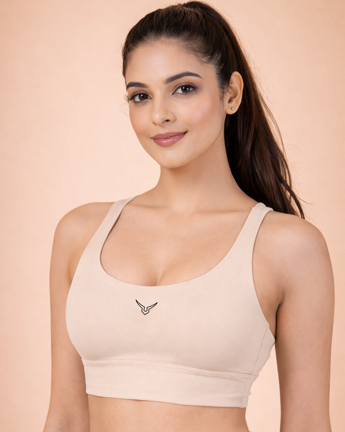 Invincible Women's Yoga Training Strap Sports Bra