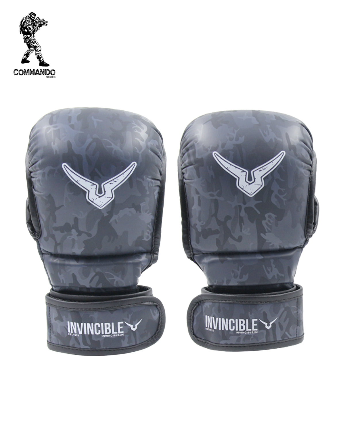 Invincible Commando MMA Sparring Gloves