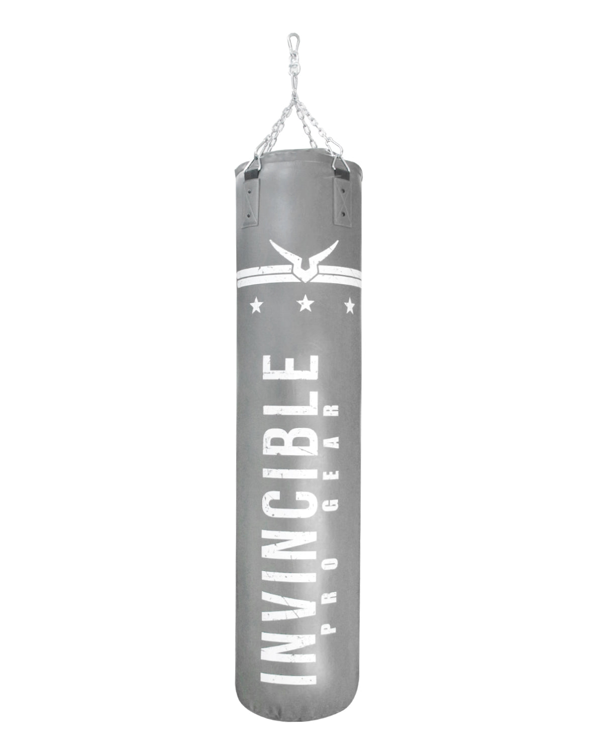 Invincible Pro Gear Boxing Bag - Filled Punching Bag with Heavy Duty Snap Lock Hanging Chain