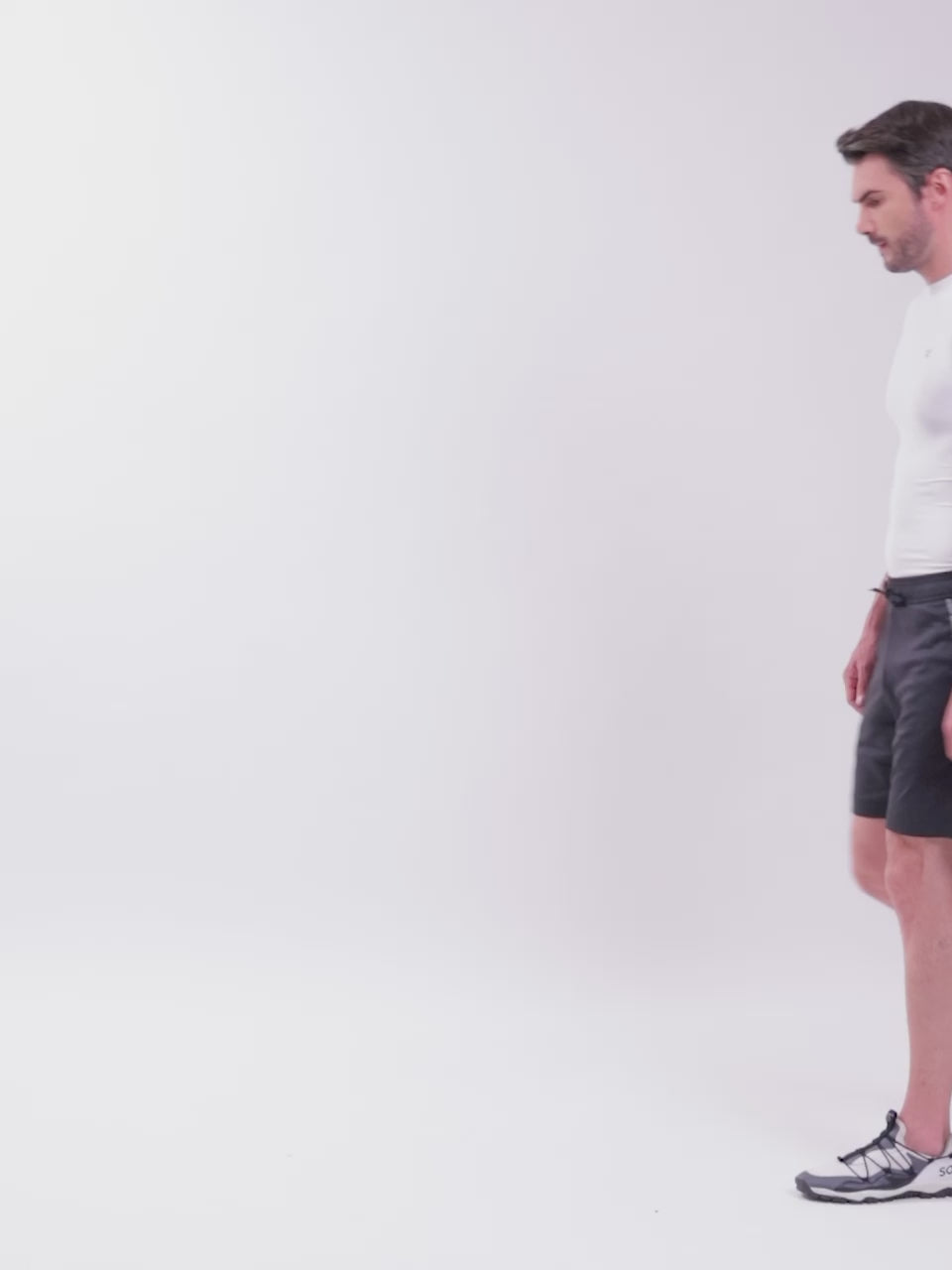 Invincible Men's Melange Training Shorts