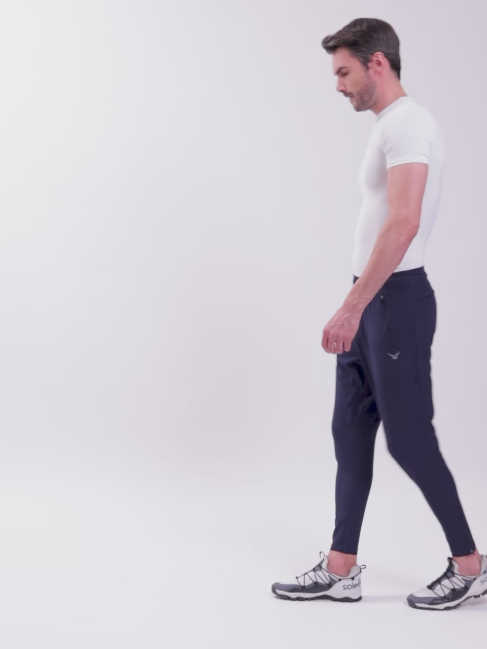 Invincible Men’s Training Fitted Feather Weight Stretch Jogger Pants