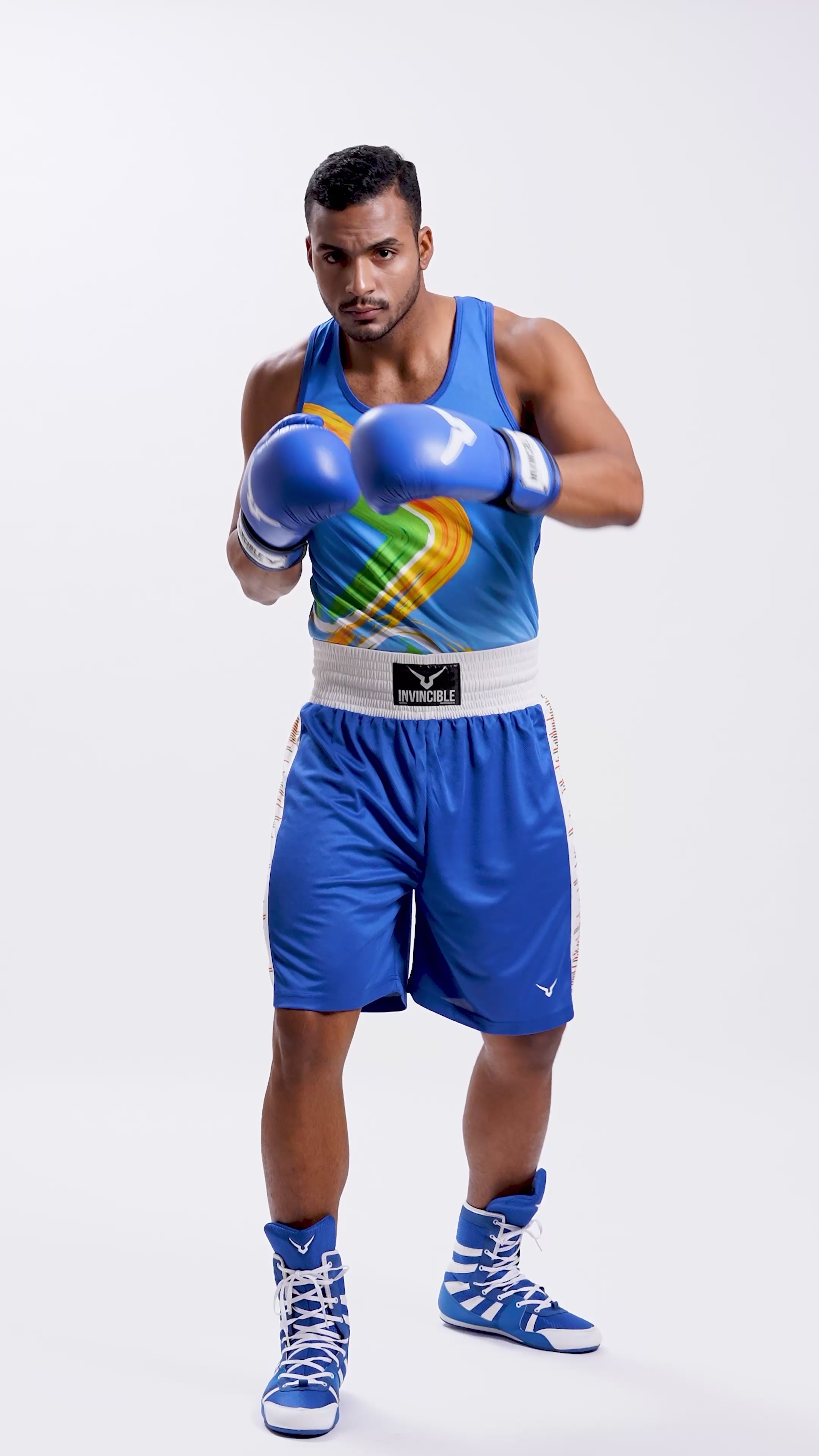 Invincible Men's Competition Boxing Set