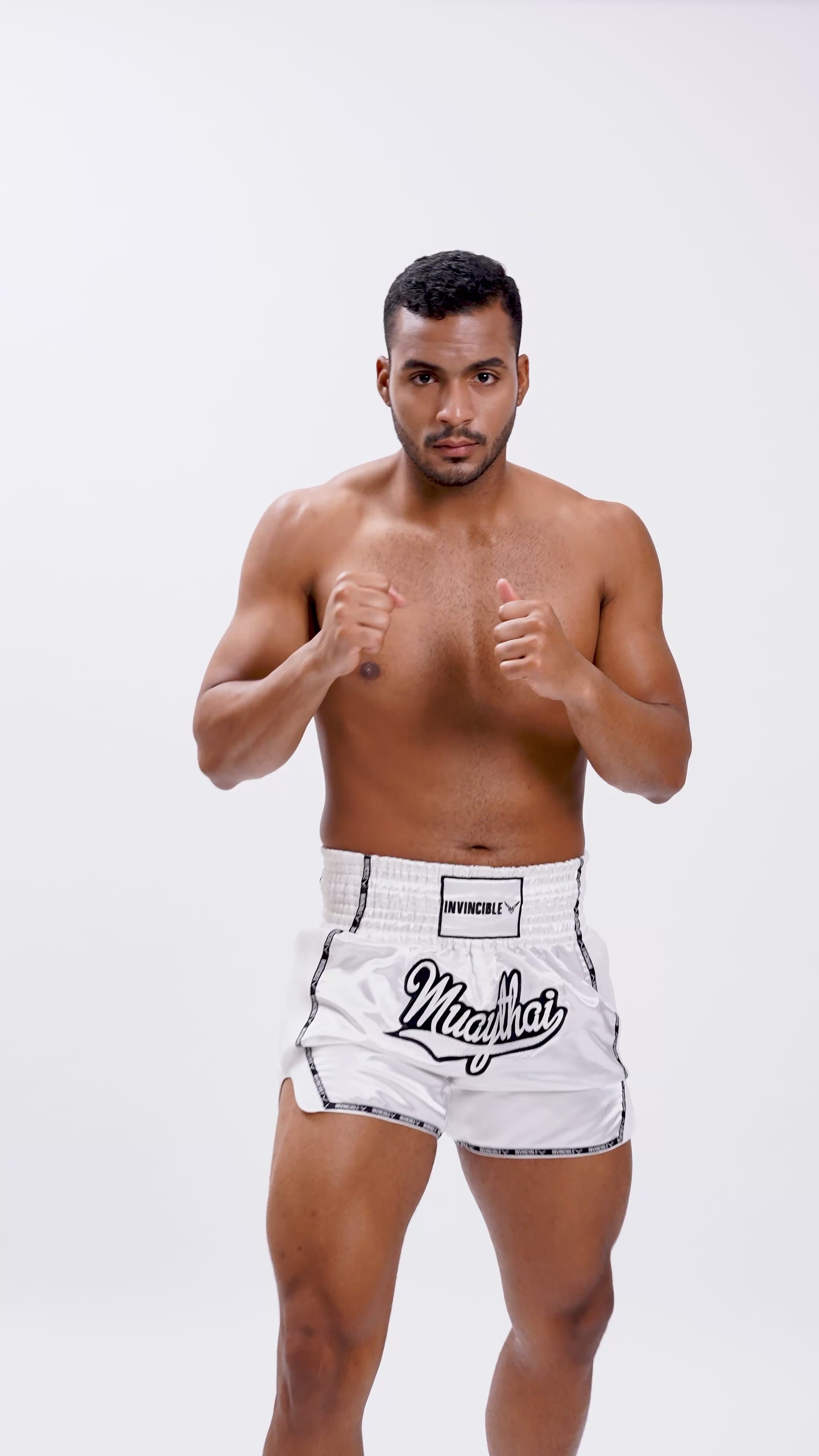 Invincible Unisex Muay Thai Boxing Shorts