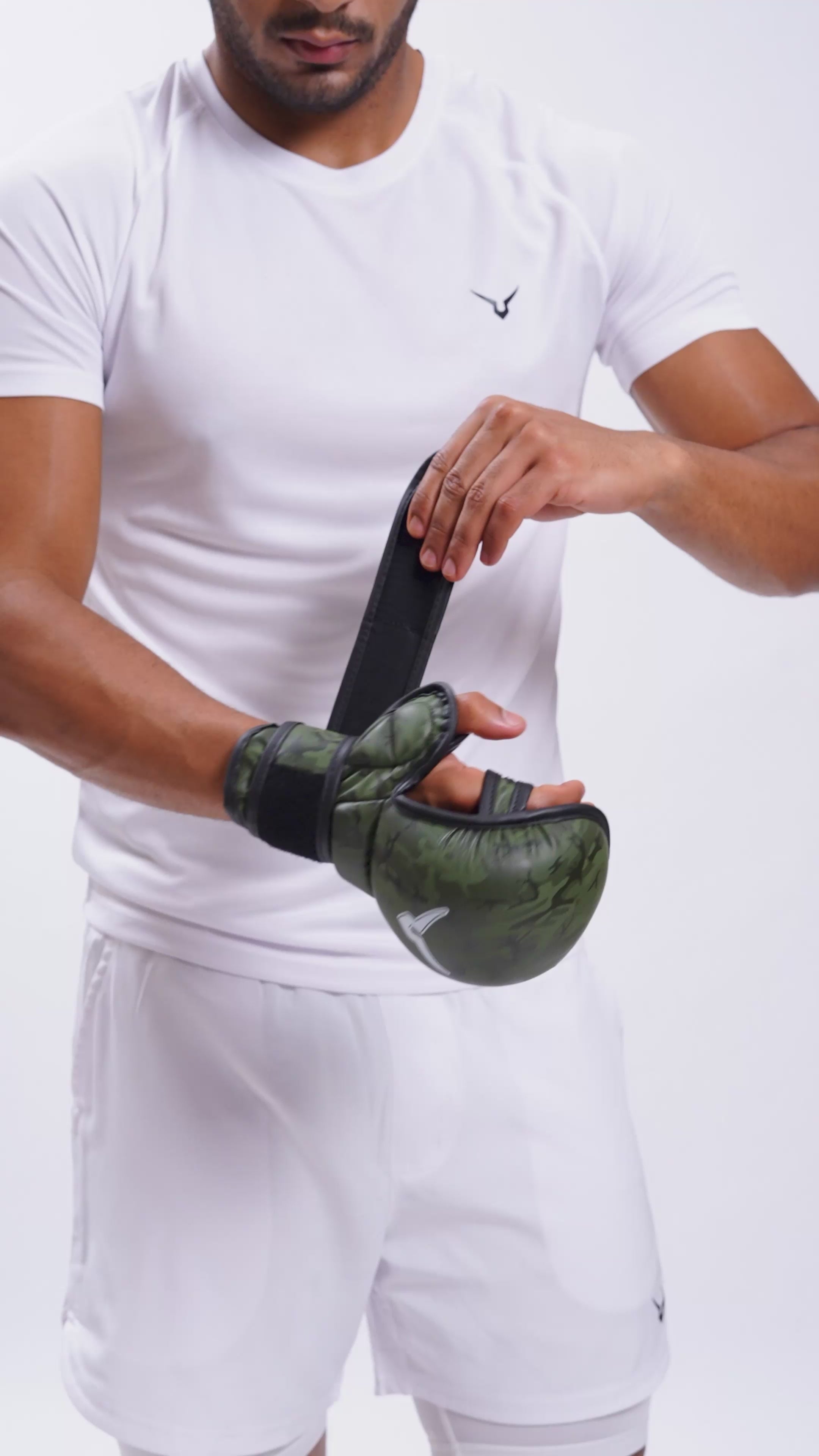 Invincible Commando MMA Sparring Gloves